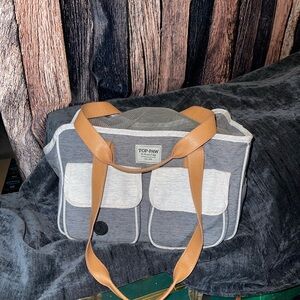 Top Paw Gray and Tan Women's Bag